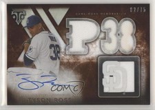 2015 Triple Threads Rookies and Future Phenoms Sepia 2/75 Tyson Ross Auto qc0