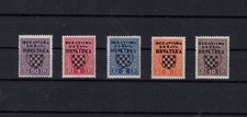 Croatia 1941 - complete porto set MNH
