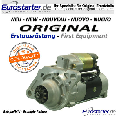 1x Starter OEm New Genuine QD114A for Yanmar