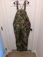 RedHead Silent Hide Bib Pants Mens XL Camo Hunting Insulated Overalls Outdoor