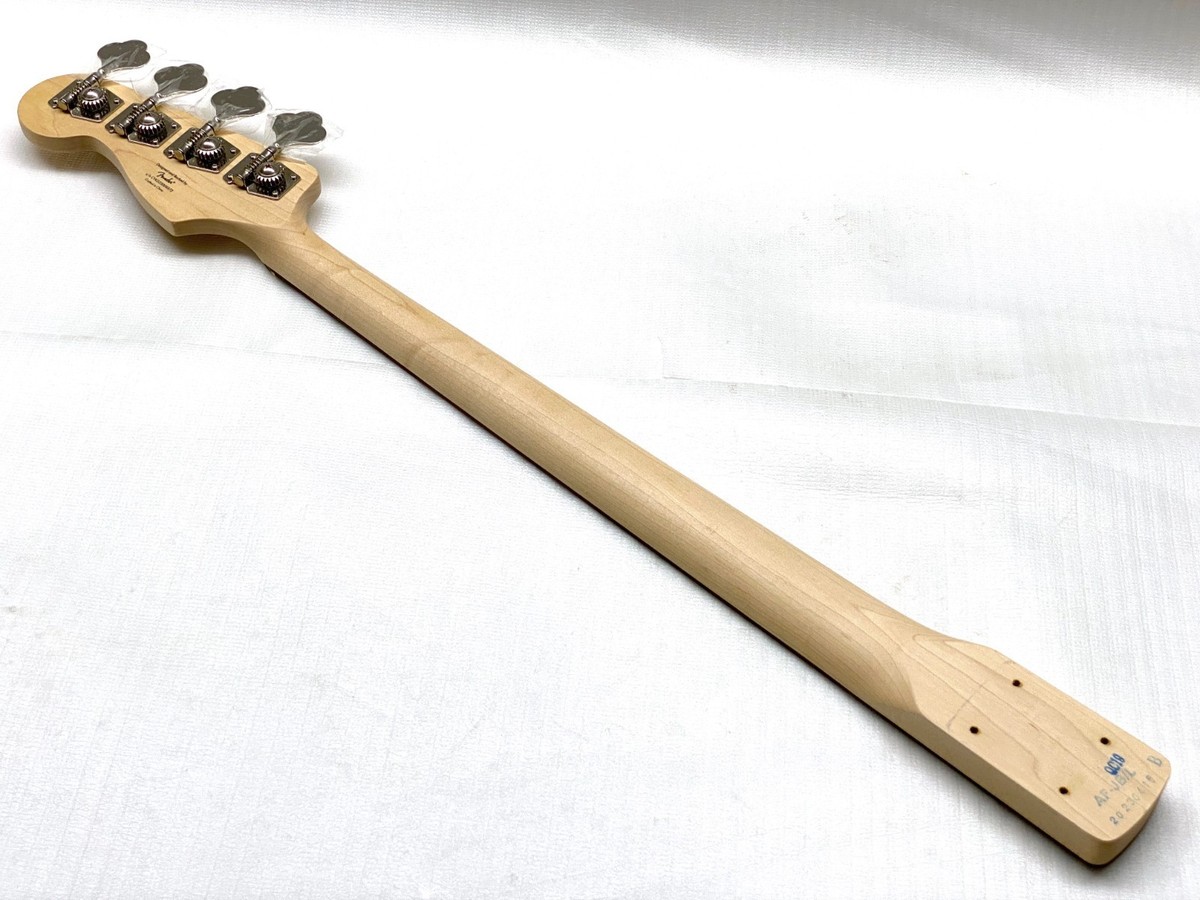 Genuine Fender Squier Jazz J Bass Neck w/KEYS Indian Laurel