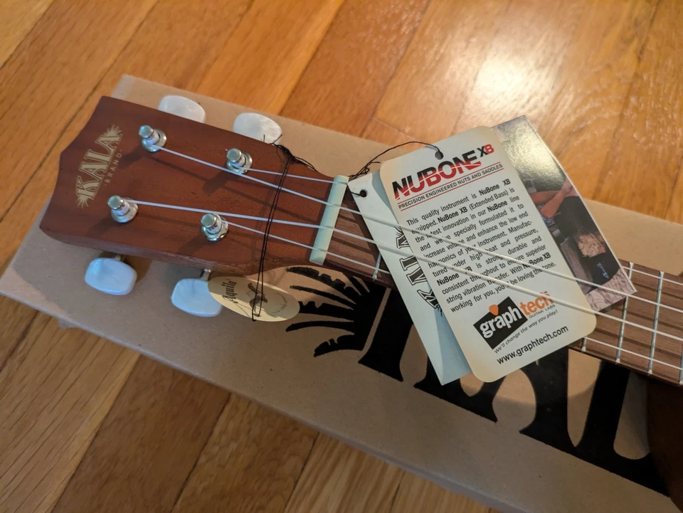 New in Box Kala KA-15S Satin Mahogany Soprano Ukulele - KA15S Uke - Image 4 of 4