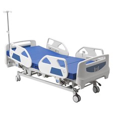 Uimoso Electric Hospital Bed with 5 Adjustable Functions and Locking System