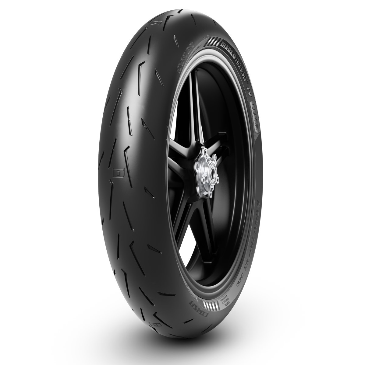 Motorcycle Track Tyre Pirelli Diablo Rosso 4 Corsa 110/70ZR17 54W Front Honda - Image 7