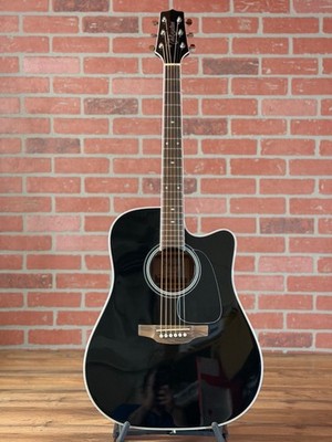 Takamine 2024 GD-34CE Acoustic-Electric Guitar - Black (Store Demo)