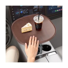 Car Desk for Laptop with 360  Swivel, Height-Adjustable Car Tray Table - Wo