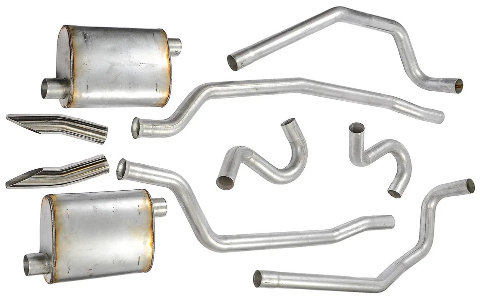 Sistema de escape trasero JEGS 30410 Cat Foto 2 de 3