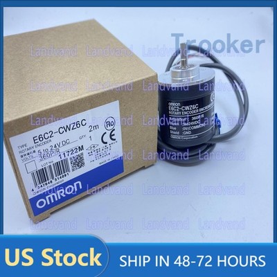 1PCS Omron E6C2-CWZ6C 360P/R E6C2CWZ6C NEW IN BOX Fast Shipping