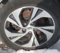 2020-2025 Subaru Legacy 17x7.5 Alloy Wheel Rim Oem Lkq