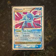 Pokemon TCG Glaceon LV.X Majestic Dawn 98/100 Holo Level Up 100 HP on eBay