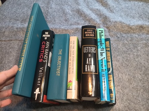 Ayn Rand 26 Book Collection Lot: Hardcovers + Paperbacks, Objectivist Newsletter - Picture 2 of 14