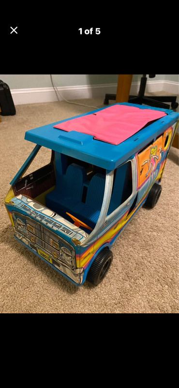 Vintage Barbie Beach bus