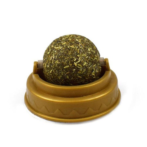 Moistureproof Rotatable Cat Toys Cat Mint Interactive Catnip Balls Rotatable - Picture 2 of 12
