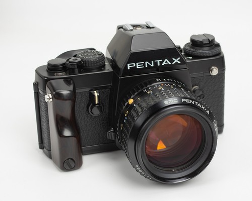PENTAX LX GRIP Madera Maciza Africana Madera Negra Cámara GRIP B Tipo 37125 Limited - Imagen 4 de 4
