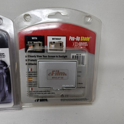 2 Delkin Dispositivi eFilm Paralumi Schermo Pop-Up per Nikon D70S e Universale 2" - Foto 4 di 7