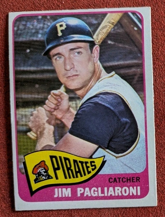1965 O-Pee-Chee OPC JIM PAGLIARONI #265 Pittsburgh Pirates