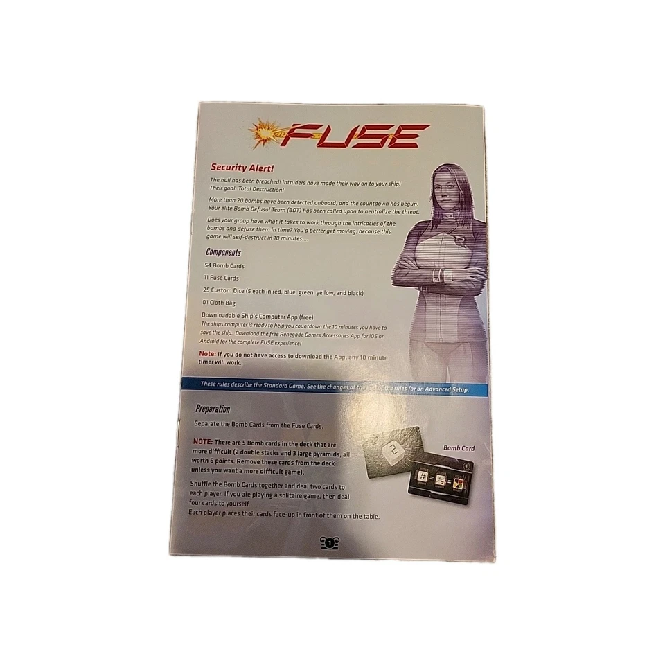 Fuse - "This Game Will Self-Destruct In 10 Mins" - Dice/Card Game. Complete. - Image 4 of 4