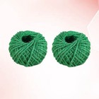  2 Pcs 30M Green Garden Twine Natural Jute Twine Thicken Twine Garden Indoor and