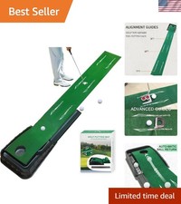 Indoor Golf Putting Green with Auto-Ball Return - Perfect Gift for Golf Lovers