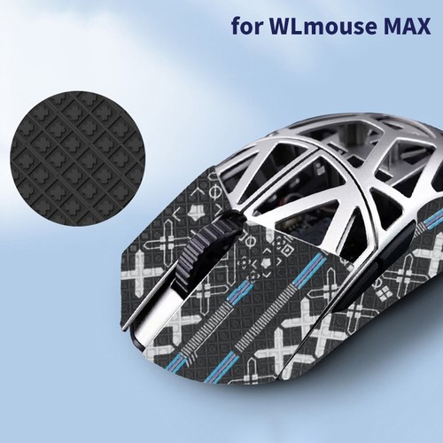 Anti-Slip Mouse Grip Tape Skate Sticker For WLmouse MAX Gaming Mouse E-Sports - Afbeelding 12 van 22