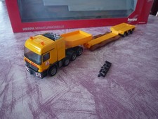 Herpa 154024 MB Actros  Tieflader Schwertransport  Sattelzug Max Bögl  1:87  OVP