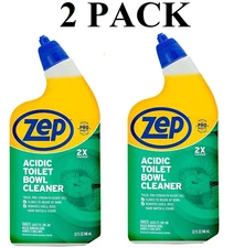 Zep Professional strength Acidic Gel Toilet Bowl Cleaner (32 fl oz) pack 2