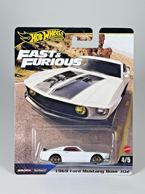 Hot Wheels Premium Fast & Furious 1969 Ford Mustang Boss 302 A