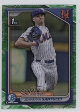 2024 Bowman Draft Chrome Lunar Glow Refractor Jonathan Santucci #BDC-65 1mr0