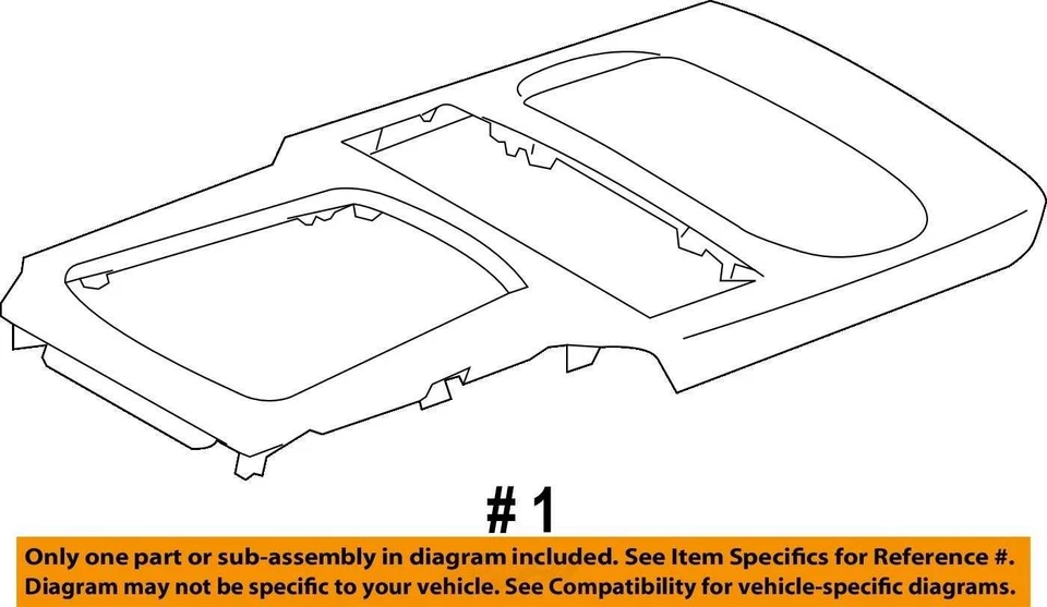 Subaru Outback 2010-2014 palanca de cambios bisel ajuste asiento calentador portavasos conjunto OEM Foto 4 de 4
