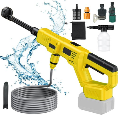 #ad Cordless Power Pressure Washer for DeWALT 20V MAX Battery 650 PSI 1.2GPM Port... $62.00