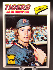 1977 Topps Baseball #291 Jason Thompson RC (Tigers)