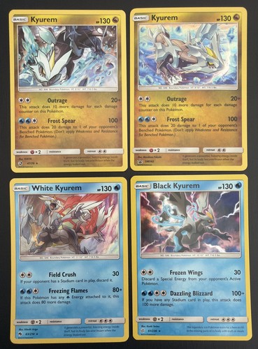 Kyurem Holo Lot - Dragon Majesty SM142 Lost Thunder Cosmic Eclipse Pokémon TCG