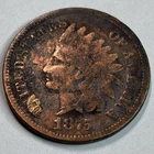 1875 Indian Head Penny Beautiful Coin Rare Date