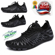 Men's Water Shoes Aqua Socks Quick Dry Beach Pool Swim Surf Slip On Lightweight