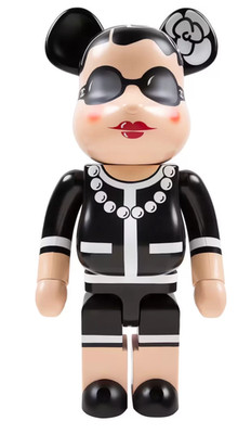 Bearbrick Coco Chanel 1000% Multi Toy