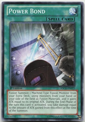 Power Bond SDCR-EN022 1st Edition NM Yugioh