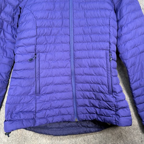 Berghaus Hydroloft Jacket Womens Size 8 Cobalt Blue Hood Hiking Packable - Picture 5 of 15
