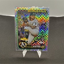 Topps Chrome Update Series Joey Estes Rookie X-Fractor #USC86 Athletics