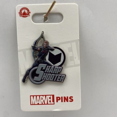 Disney Marvel Pin Avengers Hawkeye Sharp Shooter 3D Parks Trading Pin