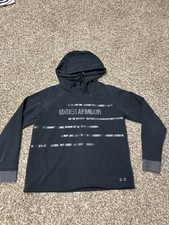 Under Armour Women’s Black / Graphite Hoodie Size L - UA Logo