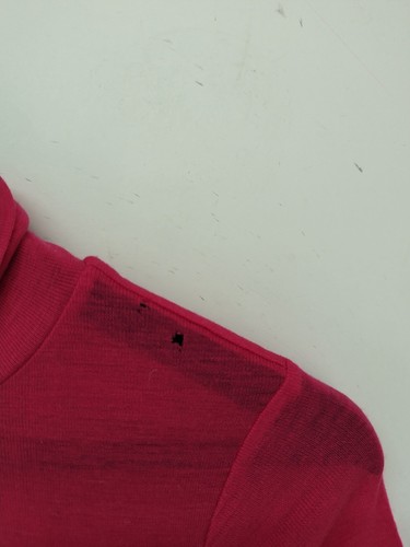 COS Women's Jumper S Pink 100% Wool Roll Neck Pullover - Picture 5 of 6