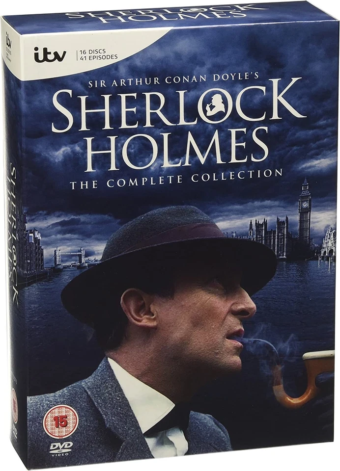 Sherlock Holmes: The Complete Collection (DVD) Jeremy Brett (UK IMPORT) - Image 2 of 3