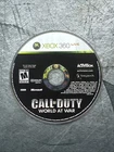 Microsoft Xbox 360 Call of Duty: World at War Disc Only Tested