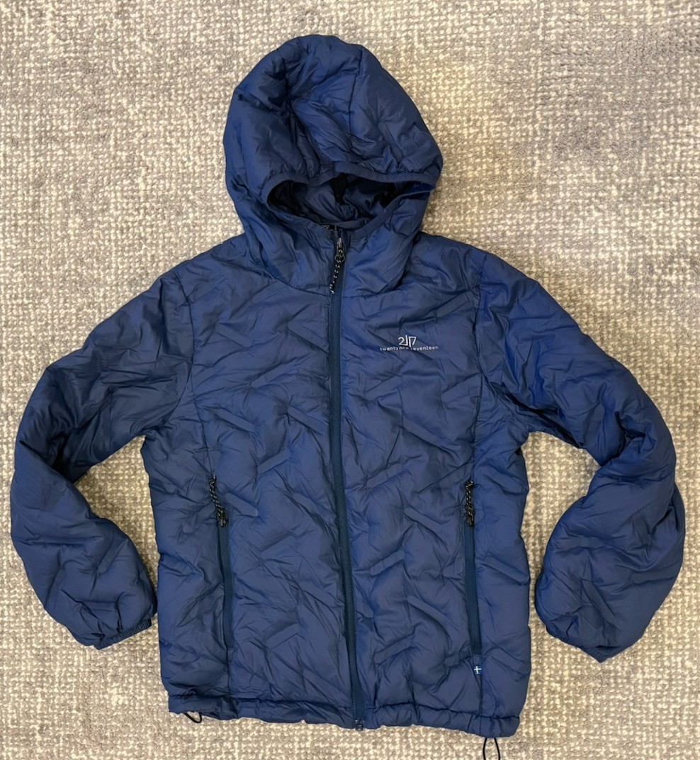 2117 DE SUECIA Chaqueta acolchada azul ultraligera talla EE. UU. 11/12 años jóvenes niños