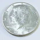 1969 D Kennedy Half Dollar 40% Silver AU ABOUTVUNCIRCULATED DETAILS #2029