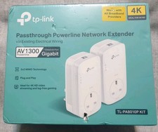 TP Link Powerline TL-PA8010P Adapter Kit 1300AV Minor cosmetic damage to box