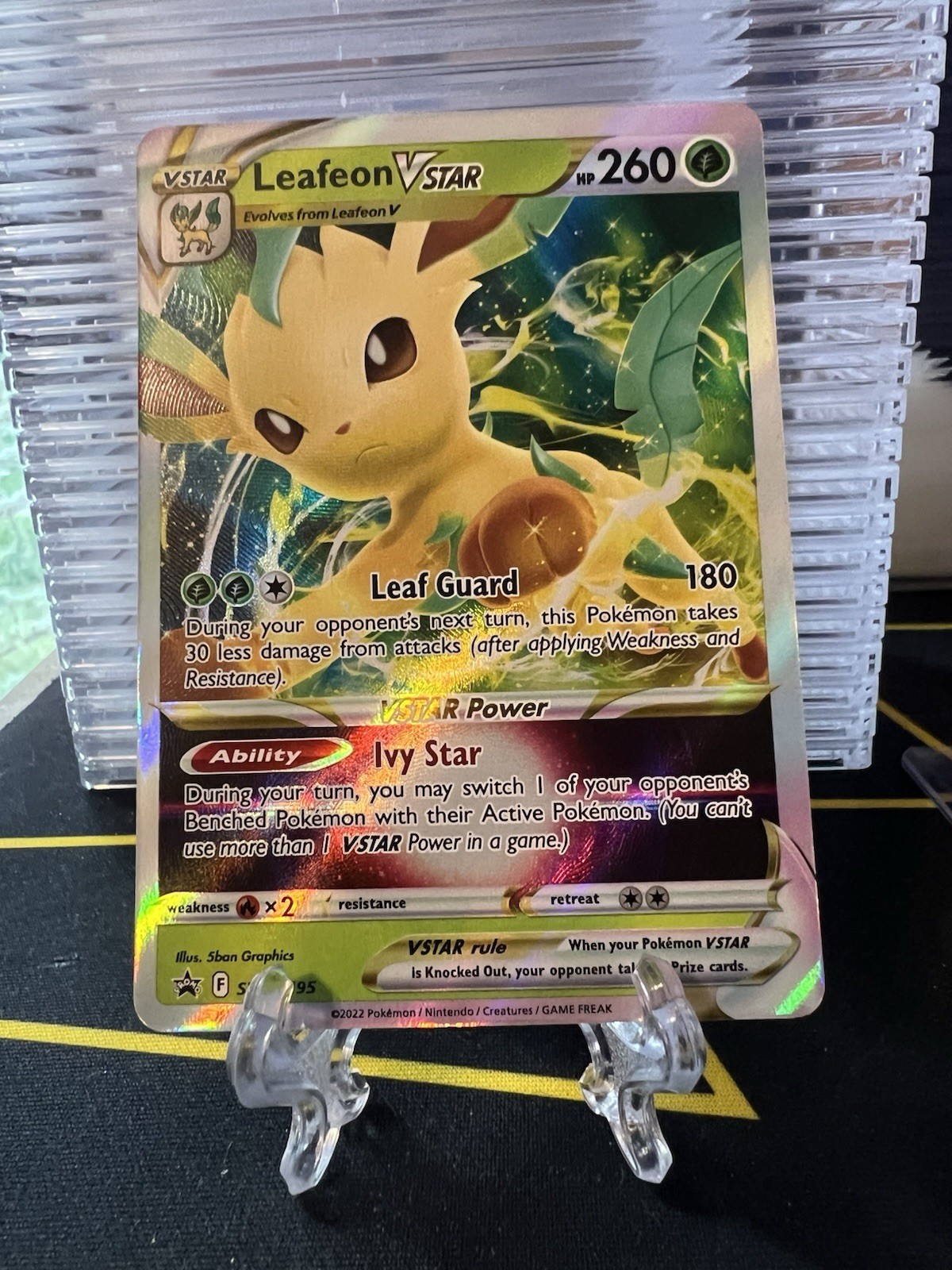 Leafeon VSTAR SWSH195 Promo Sword & Shield Promos Near Mint