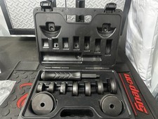 Snap-on A1310SB 10 pc Steel Bearing Race & Seal Driver Set Installer Handle Case