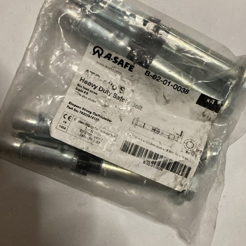 A-SAFE ATS-evo S Heavy Duty Safety Bolt B-02-01-0038 (x4) - Picture 7 of 7