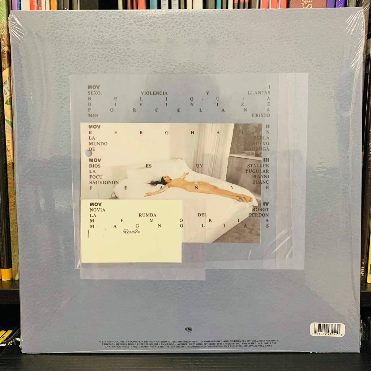 Rosalía – Lux Crystal Clear Vinyl LP New Sealed Record 2xLP, Not 